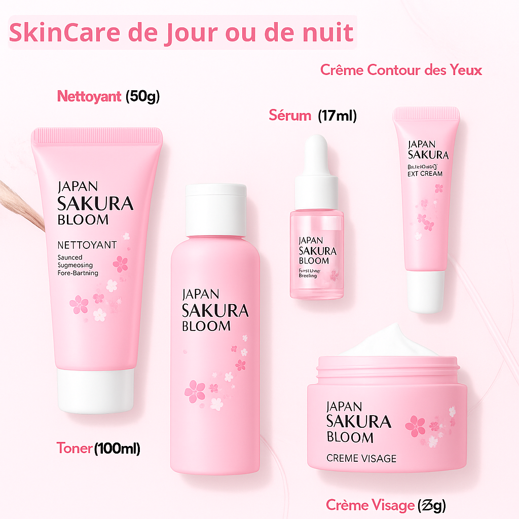 Sakura Bloom – Coffret Soin Visage